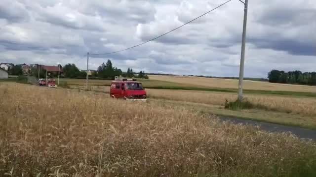 OSP powiatu OLE - Parada czerwoności na X Fire Truck Show...